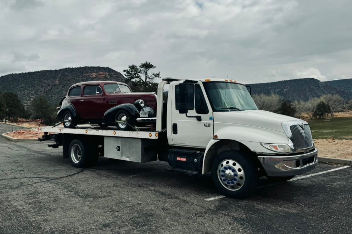 Non-running vehicle transport
