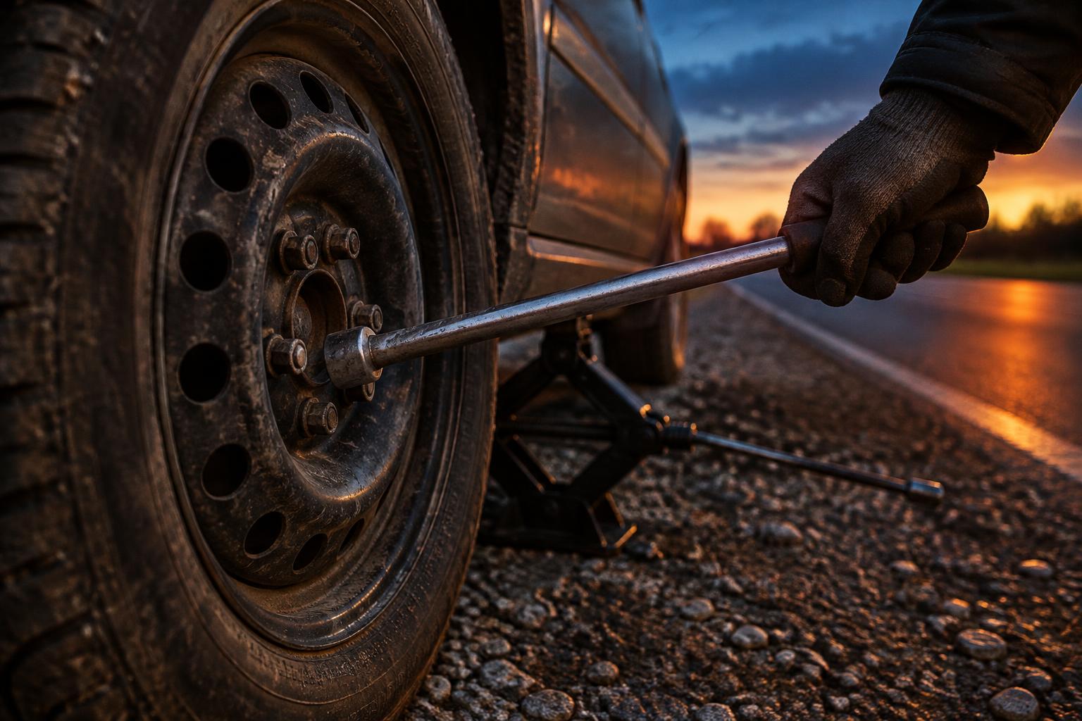 Flat Tire Change — mobile roadside assistance in St. Louis
