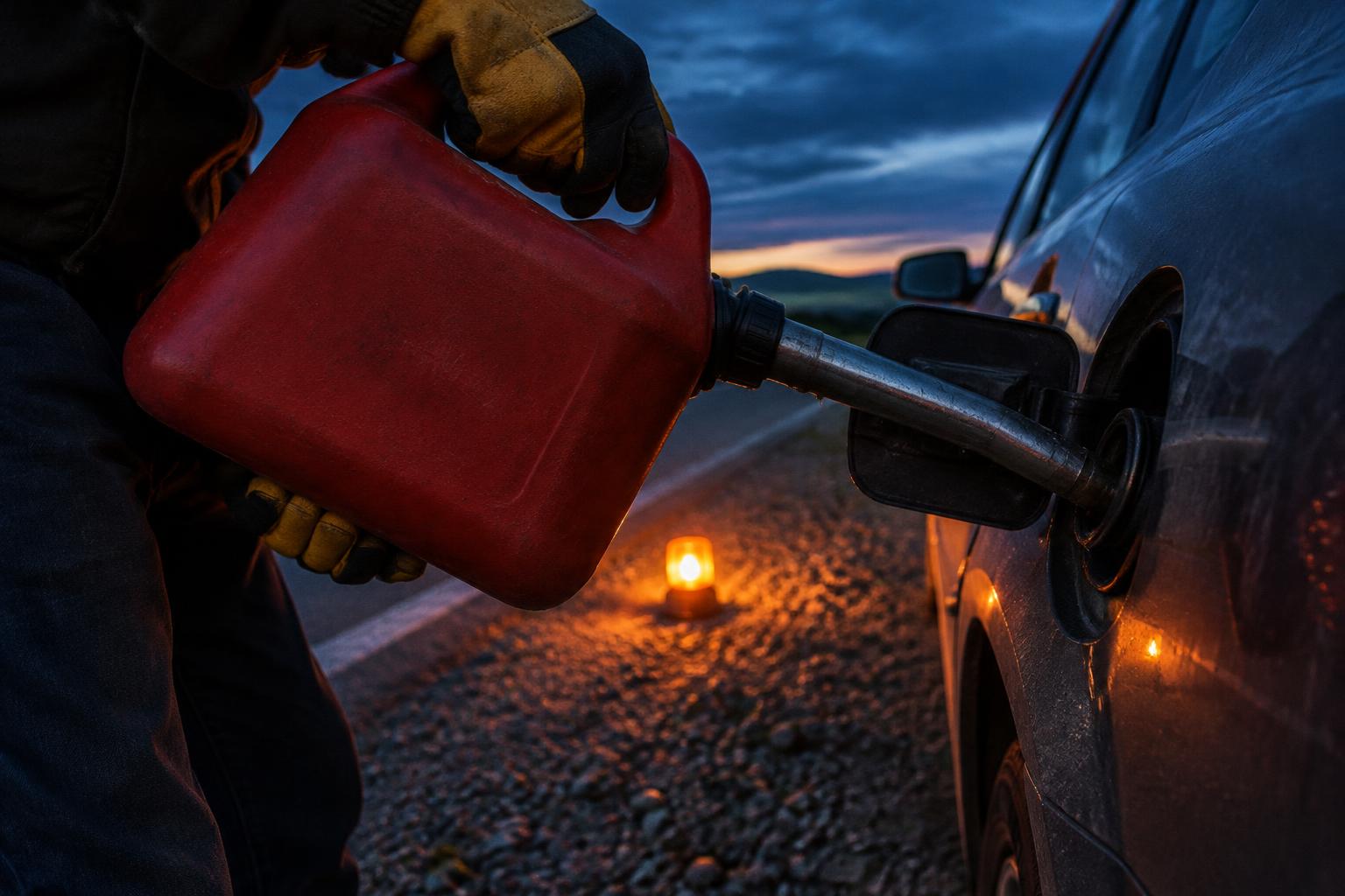Out of Gas — mobile roadside assistance in St. Louis