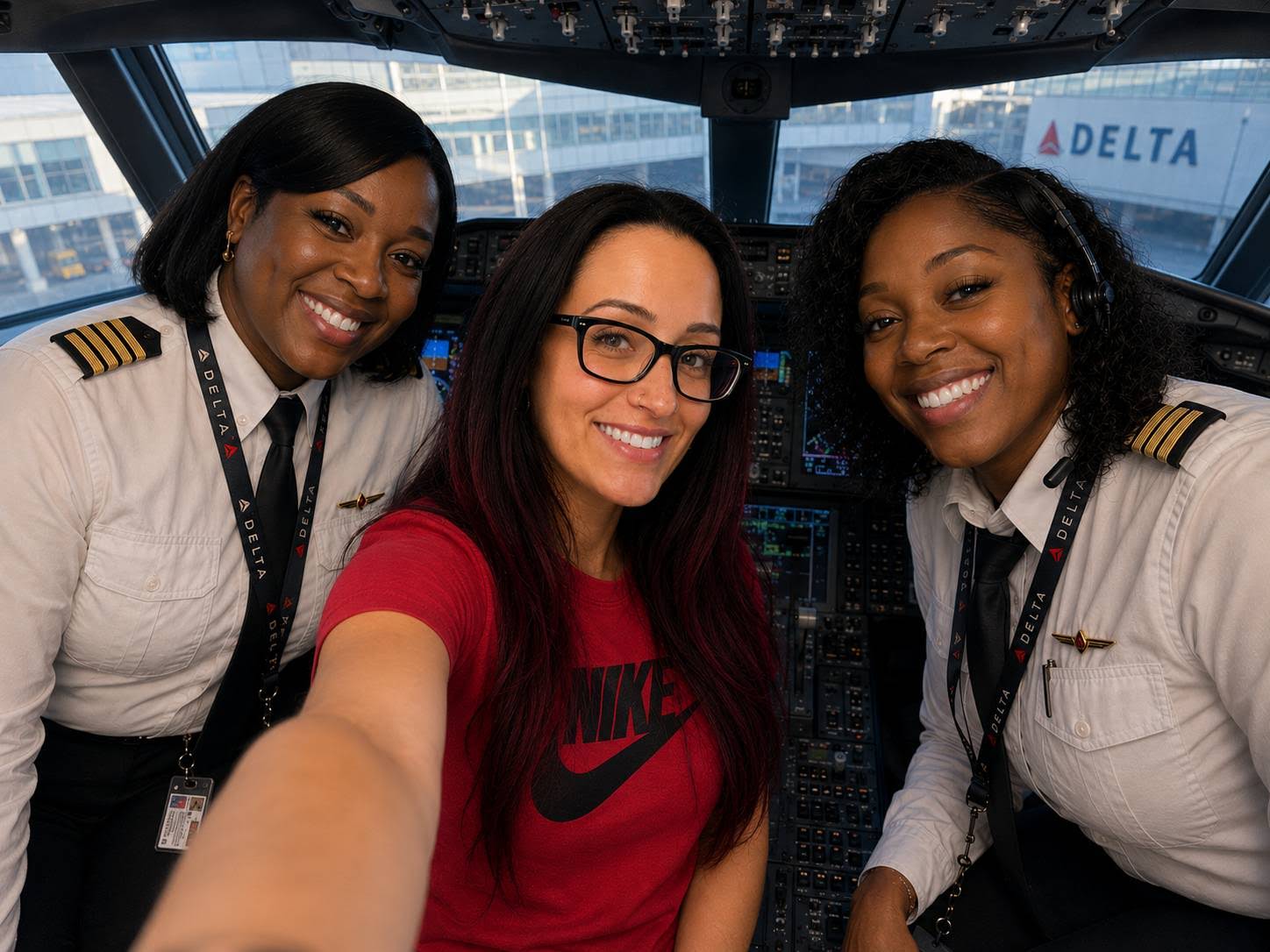 In the Cockpit