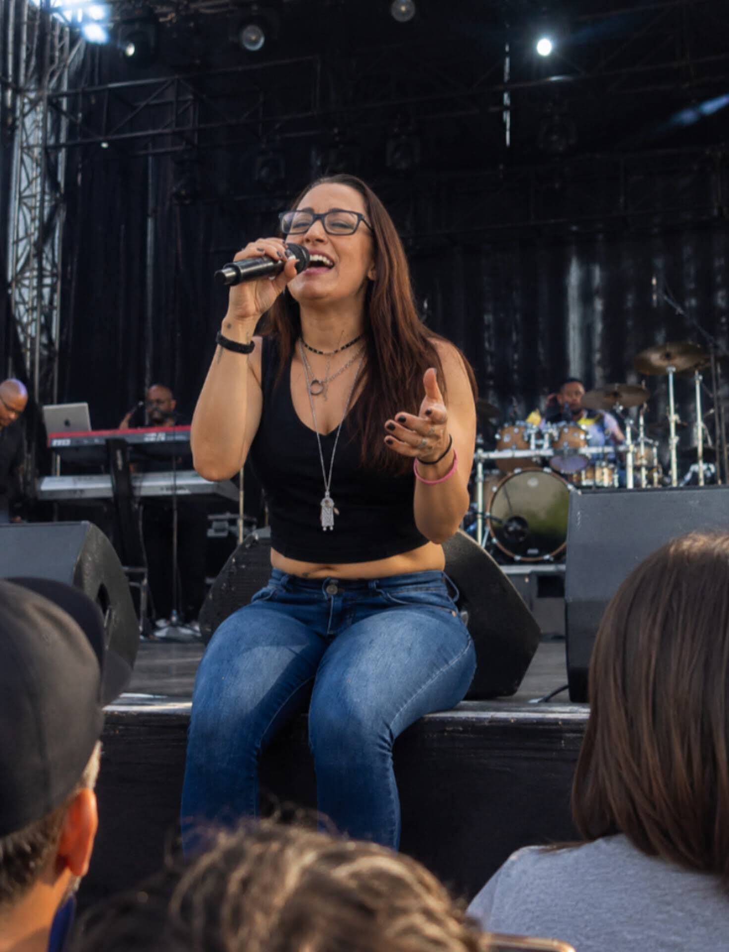 Singing at the Edge of the Stage