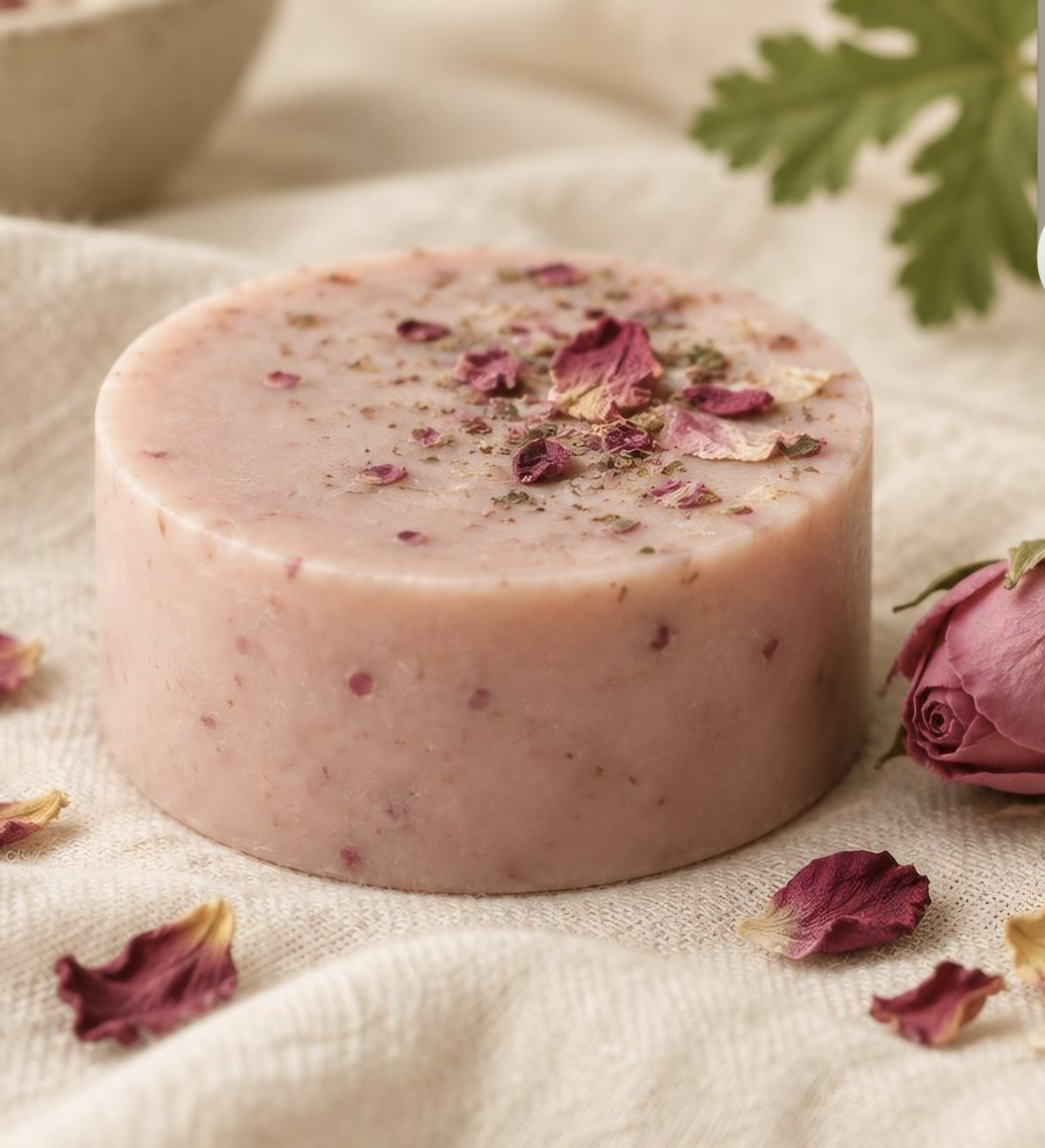 Rose Geranium & Clay Soap