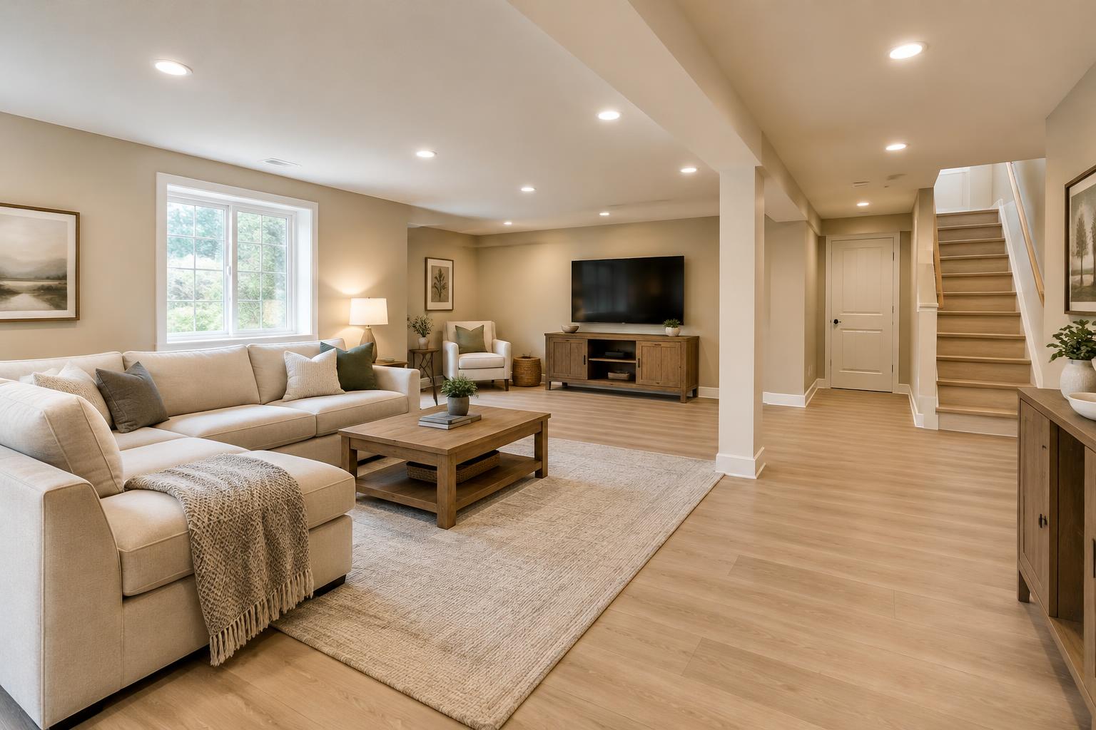 Basement finish-out