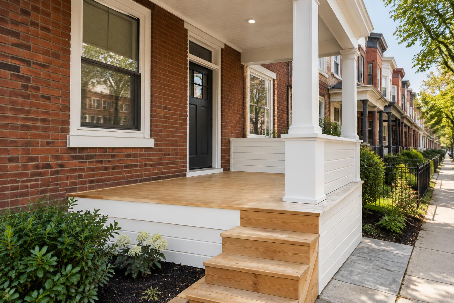 Exterior renovation