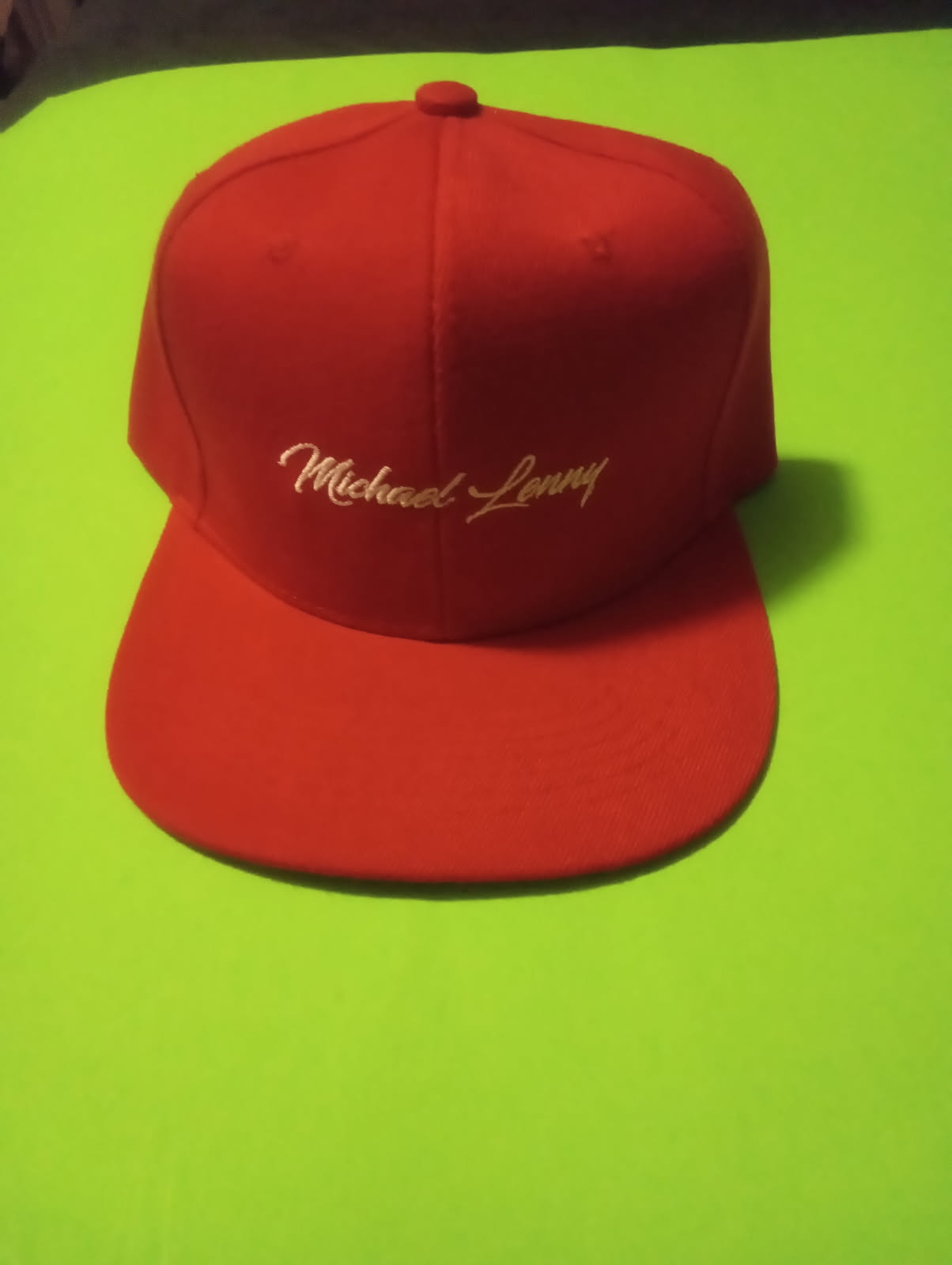 Script Cap — Red