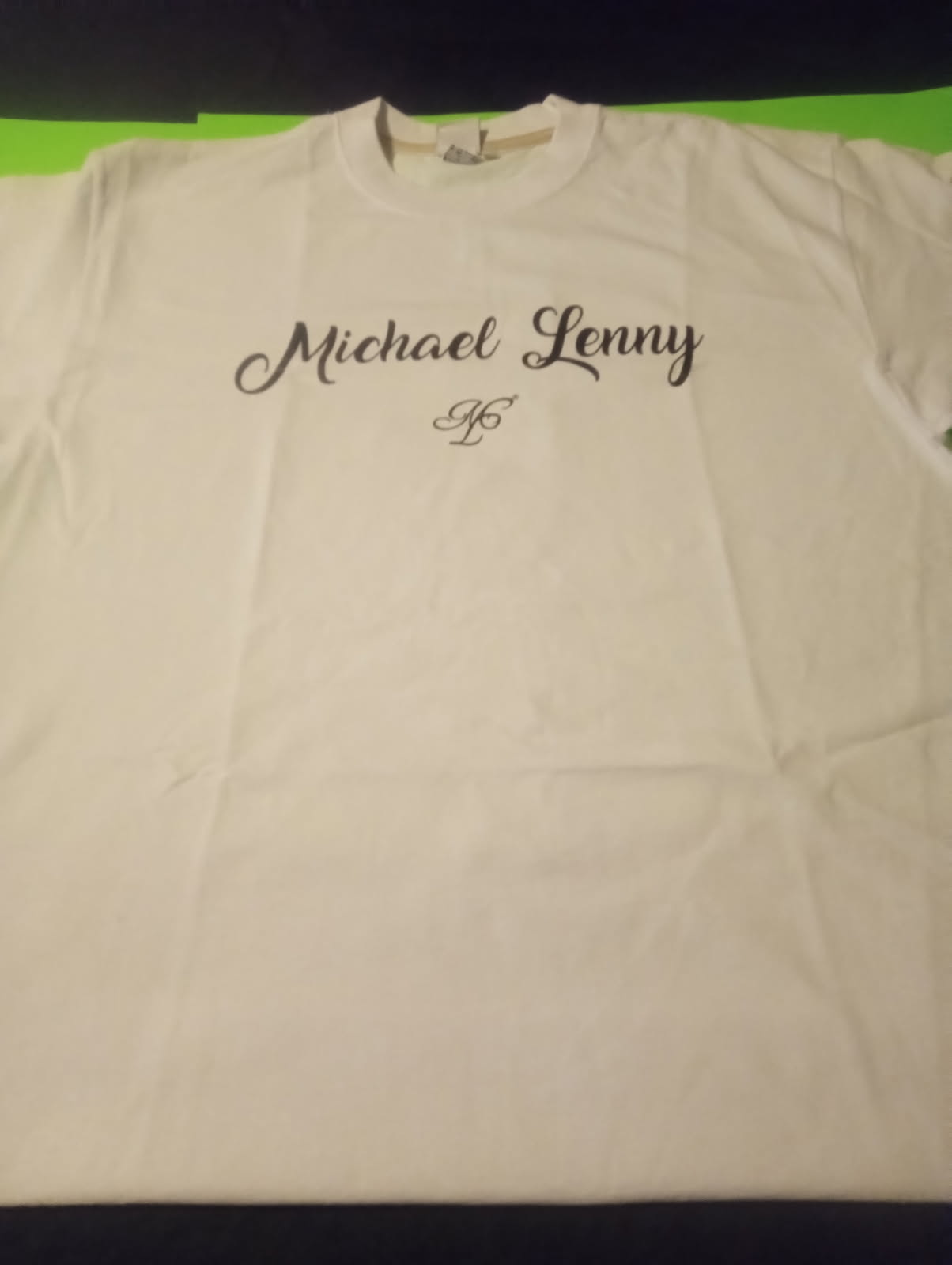 Script Tee — Sand
