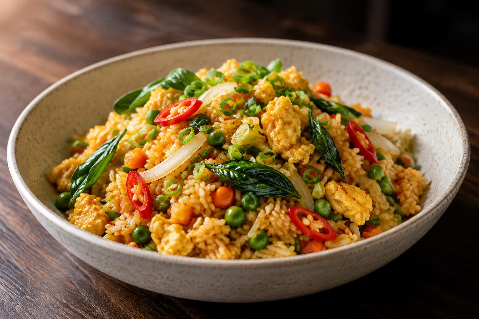 Spicy Thai Fried Rice