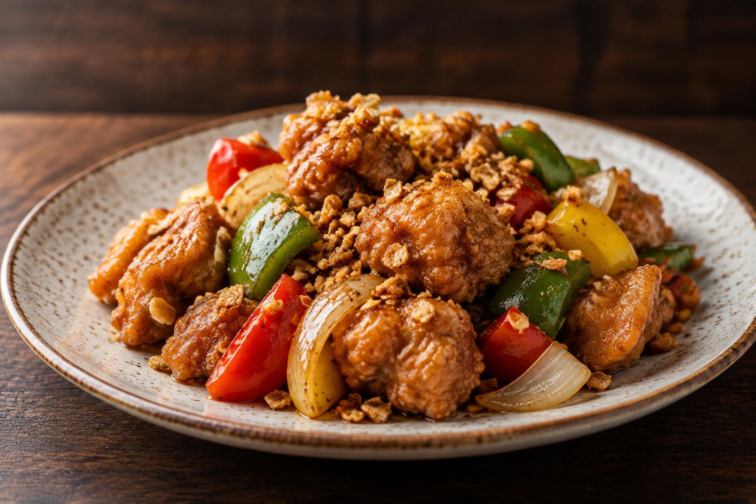 Crispy Garlic Chicken