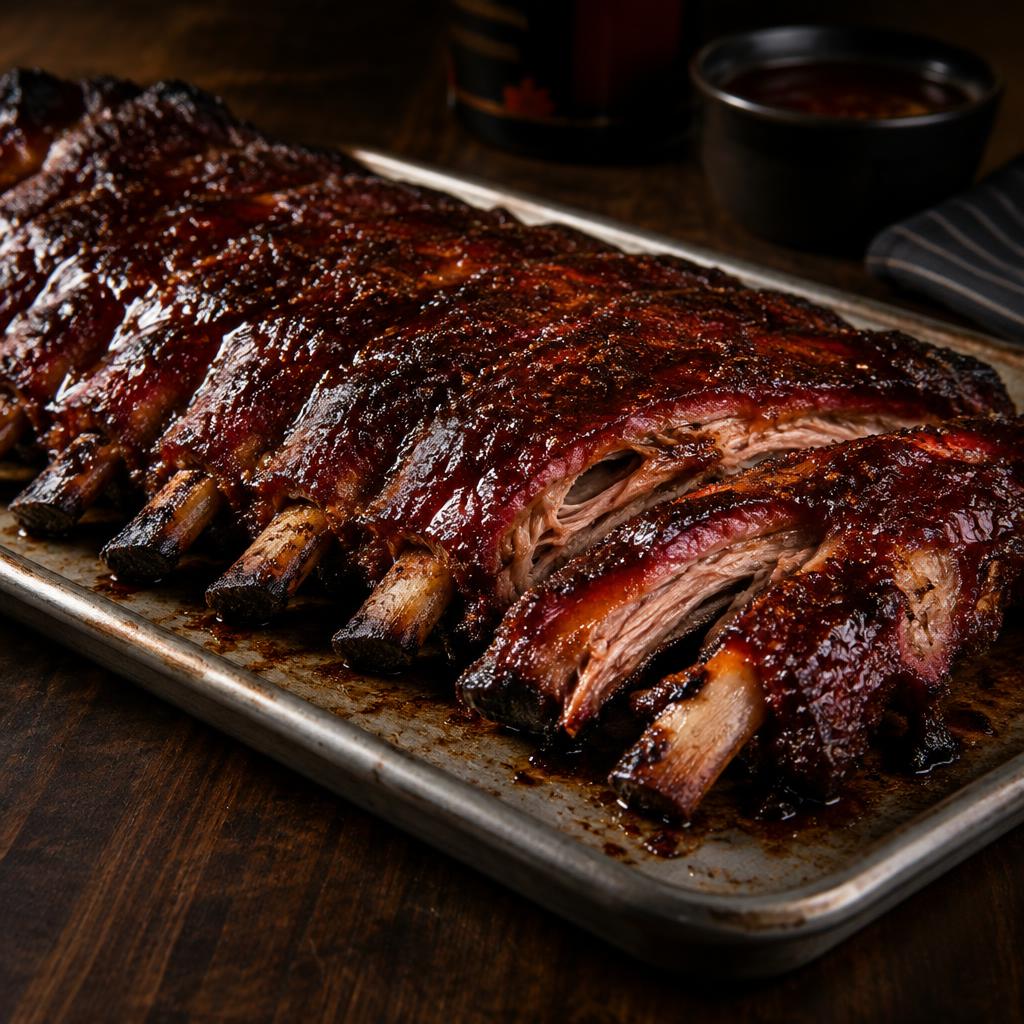 Smoked Spare Ribs