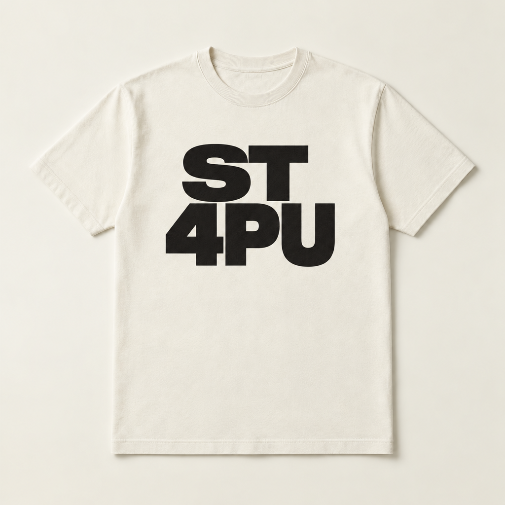 Bone Stacked ST4PU Tee