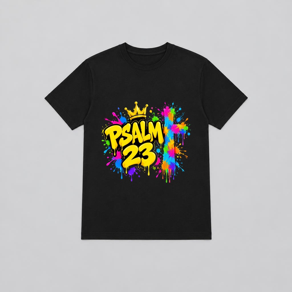 Psalm 23 Tee — front