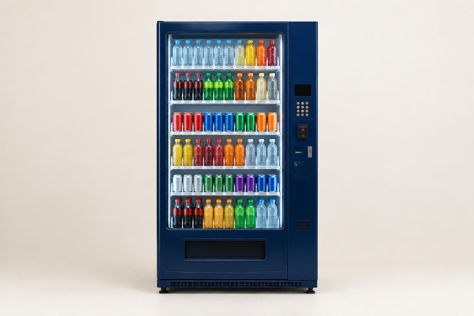 Refrigerated Drink Vending Machine
