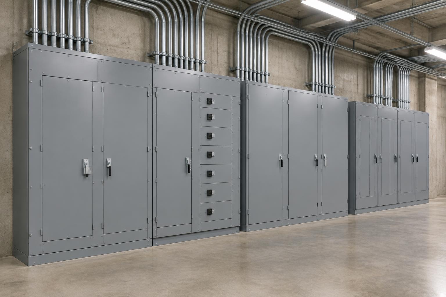 Switchgear and panelboard work