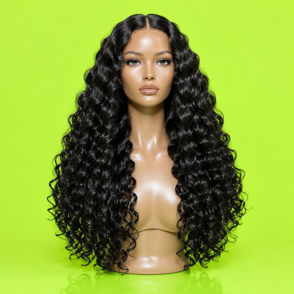 Deep Wave Curly Wig