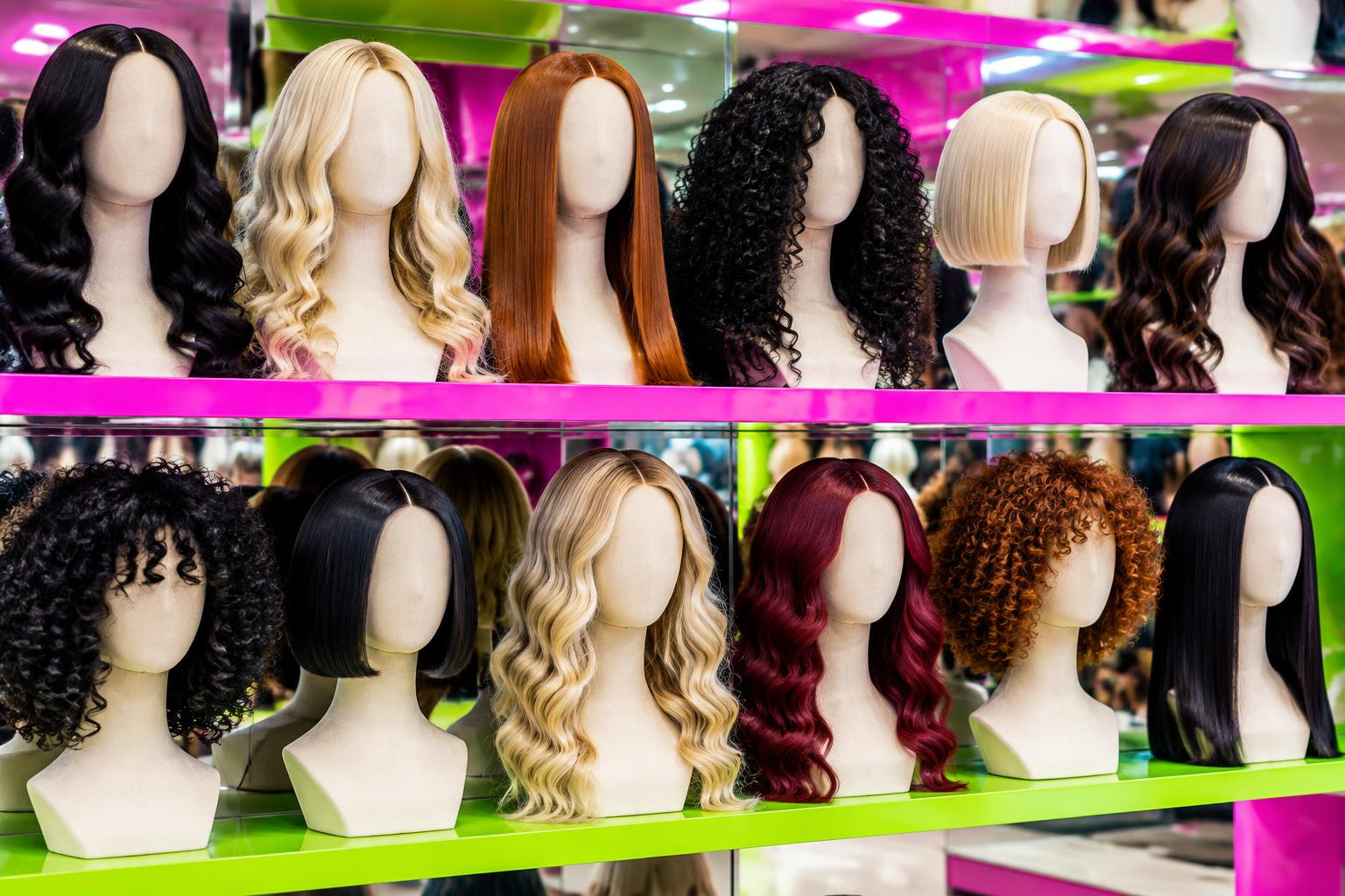 Wig Cap & Mannequin Set